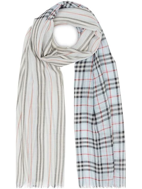 burberry seidentuch damen|Burberry check wool scarf.